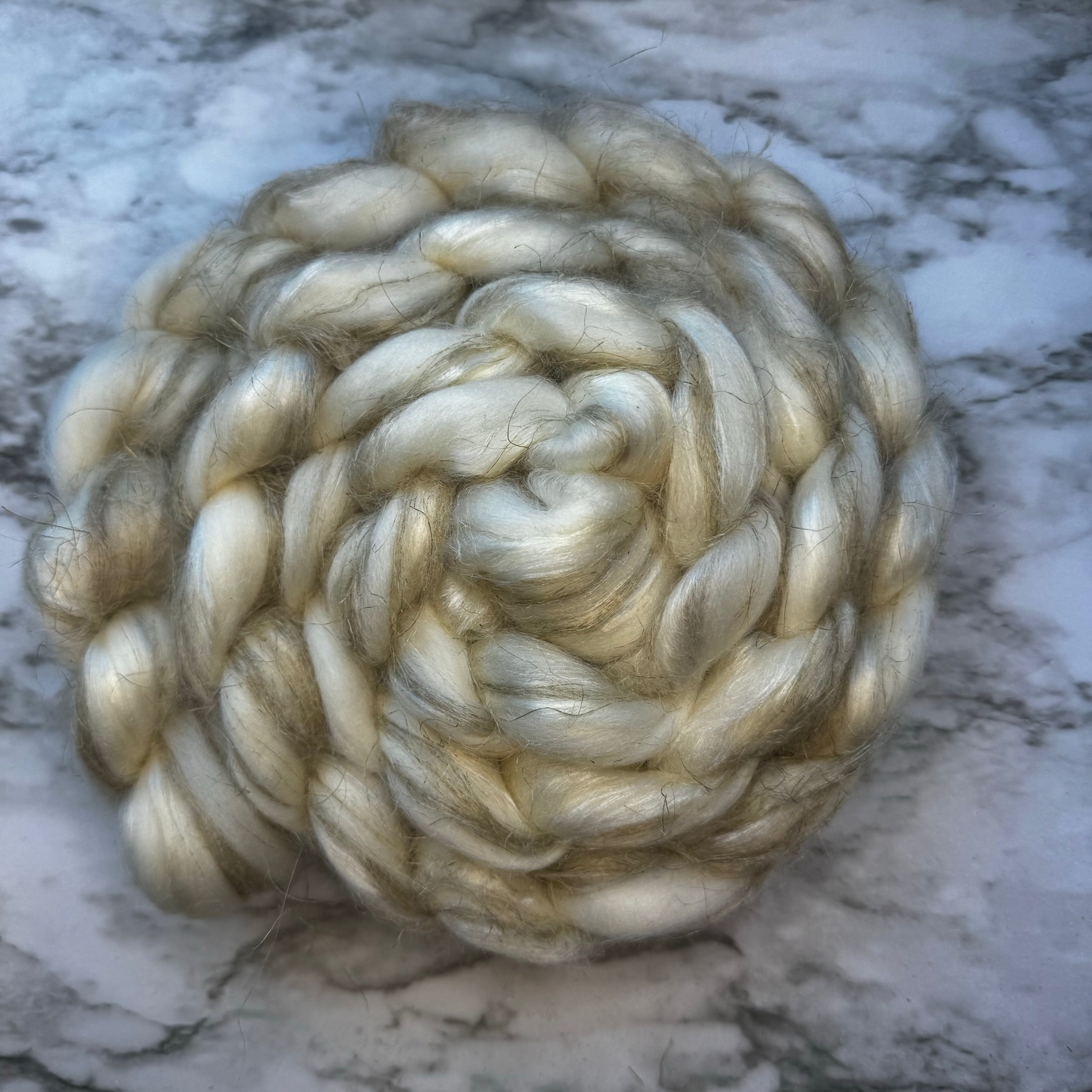 Merino / Tussah Silk / Flax Linen