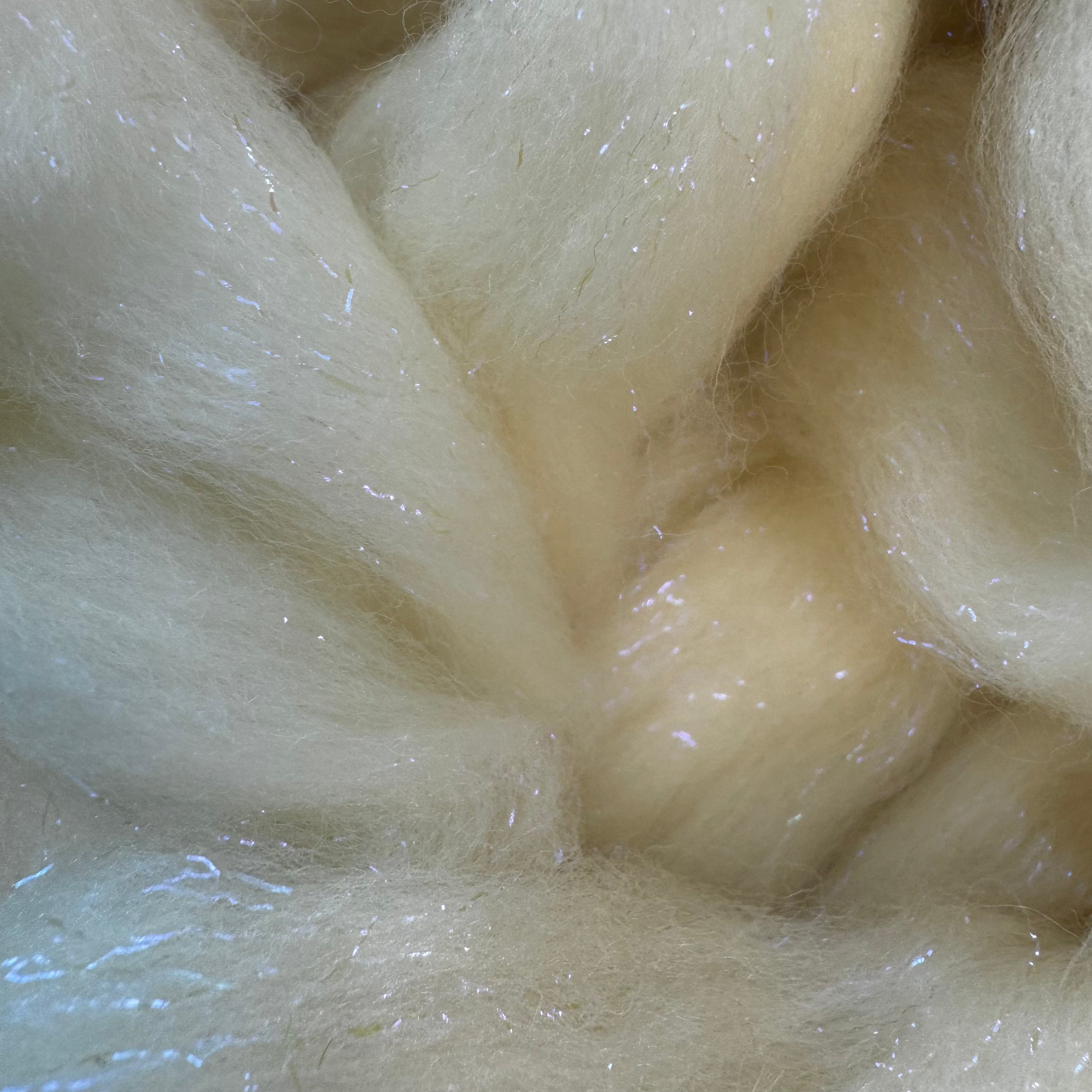 Glitter White Violet