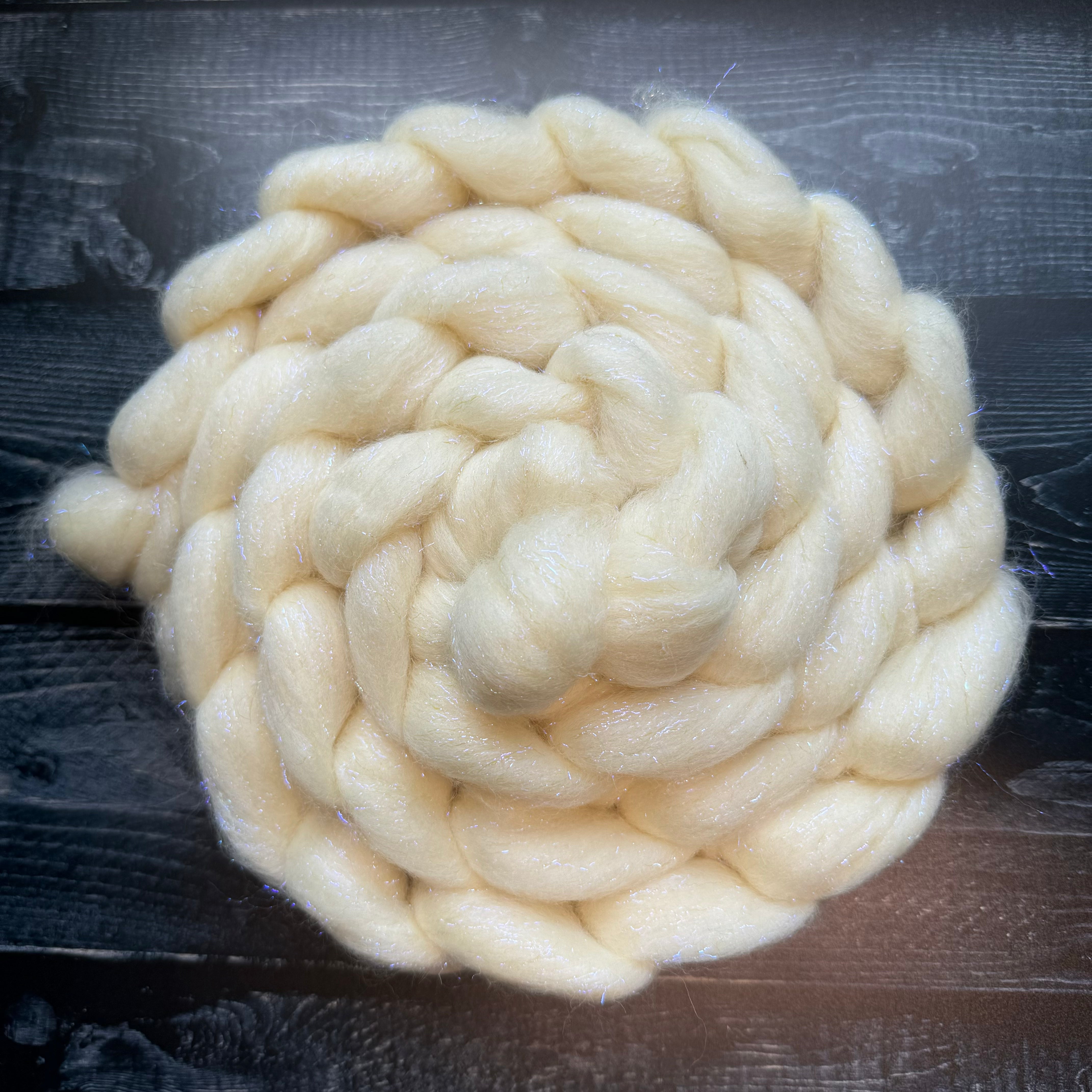 Glitter White Violet