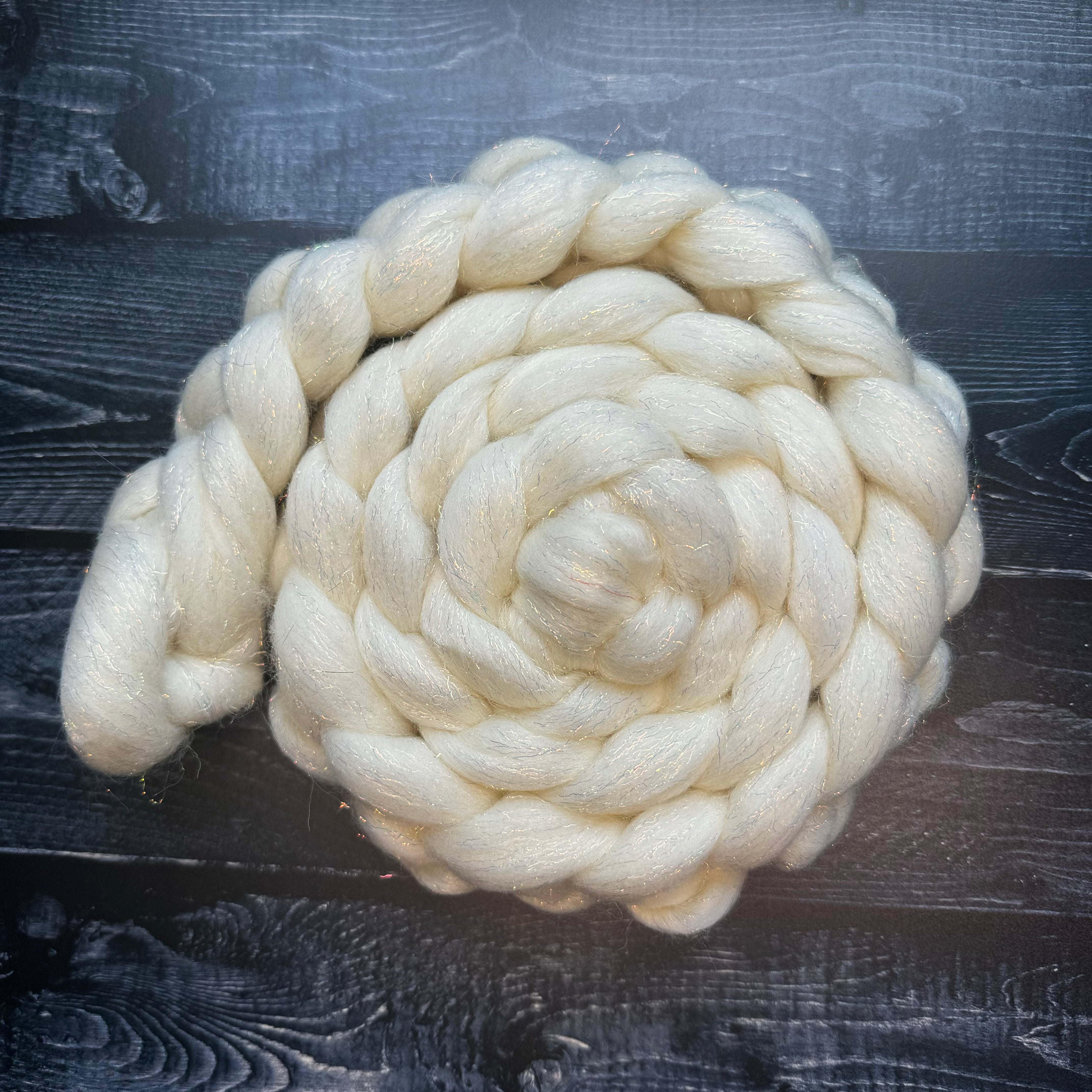 Glitter White Icicle