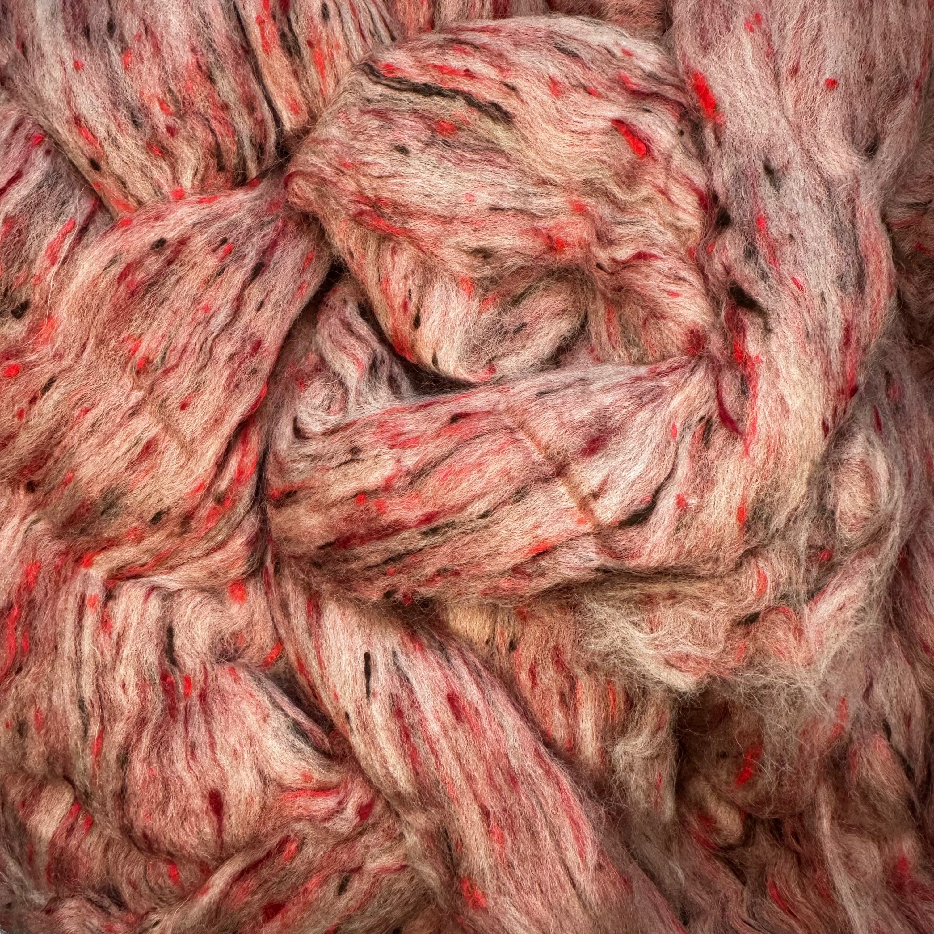 Jam Pot Red Tweed